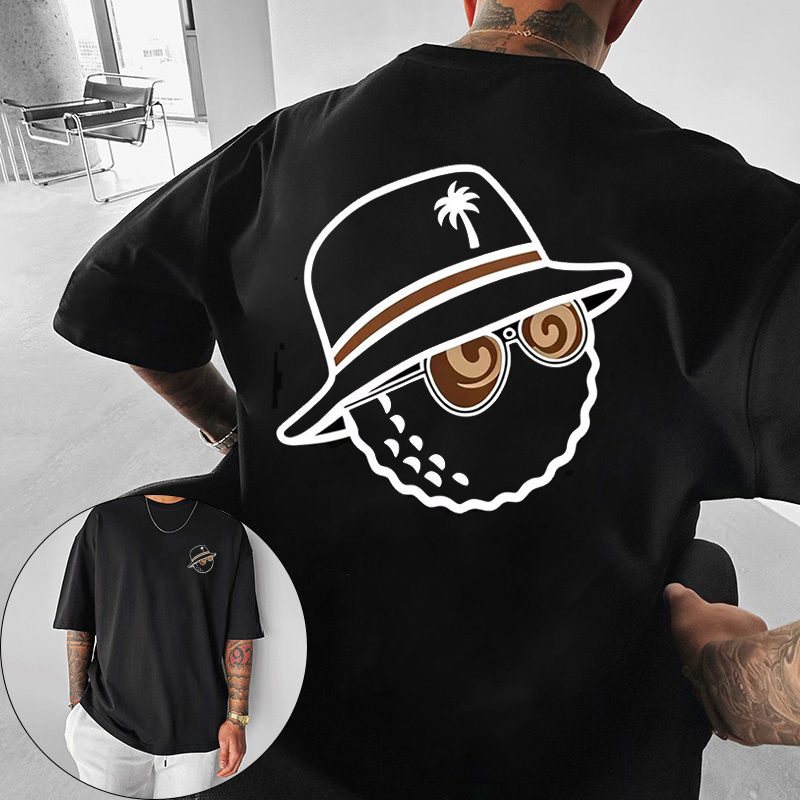 Men Accessories Brand - Camiseta Unisex Moderna con Estampado de