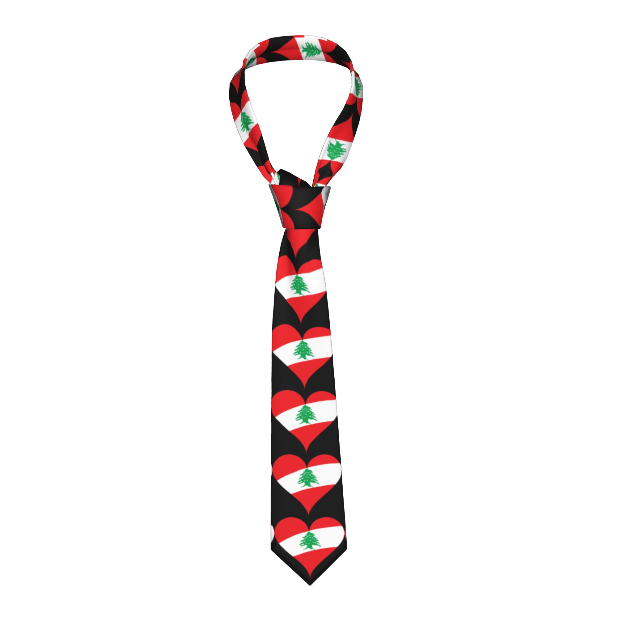 Men Accessories Lebanon - Corbata con Diseño de la Bandera
