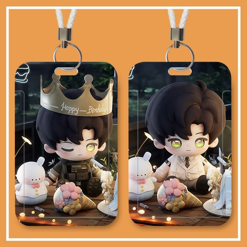 Men Accessories Pendant - Porta credenciales con diseño de anime,