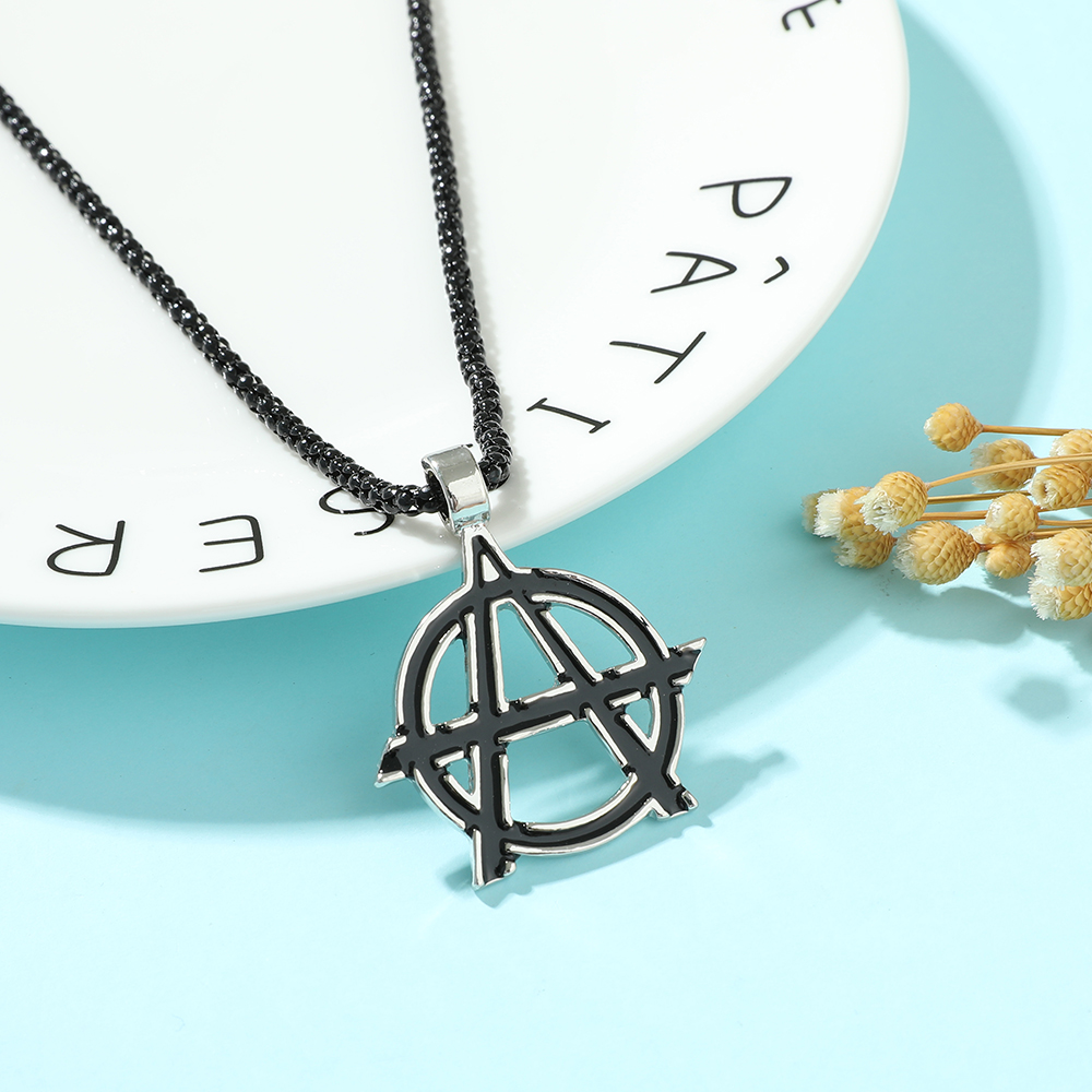 Men Accessories Pendant - Collar con Símbolo de los Vengadores,