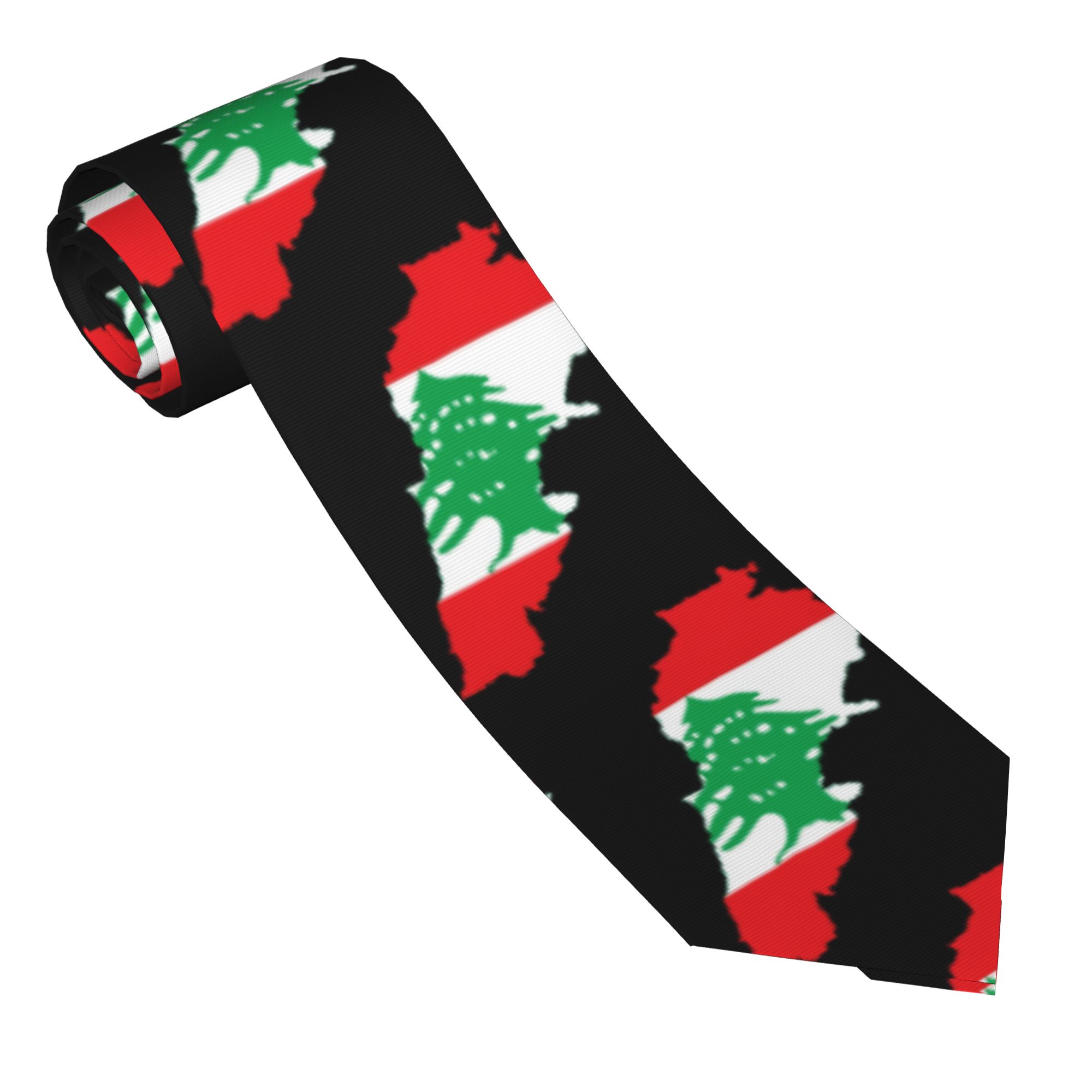 Men Accessories Lebanon - Corbata con Mapa de la Bandera