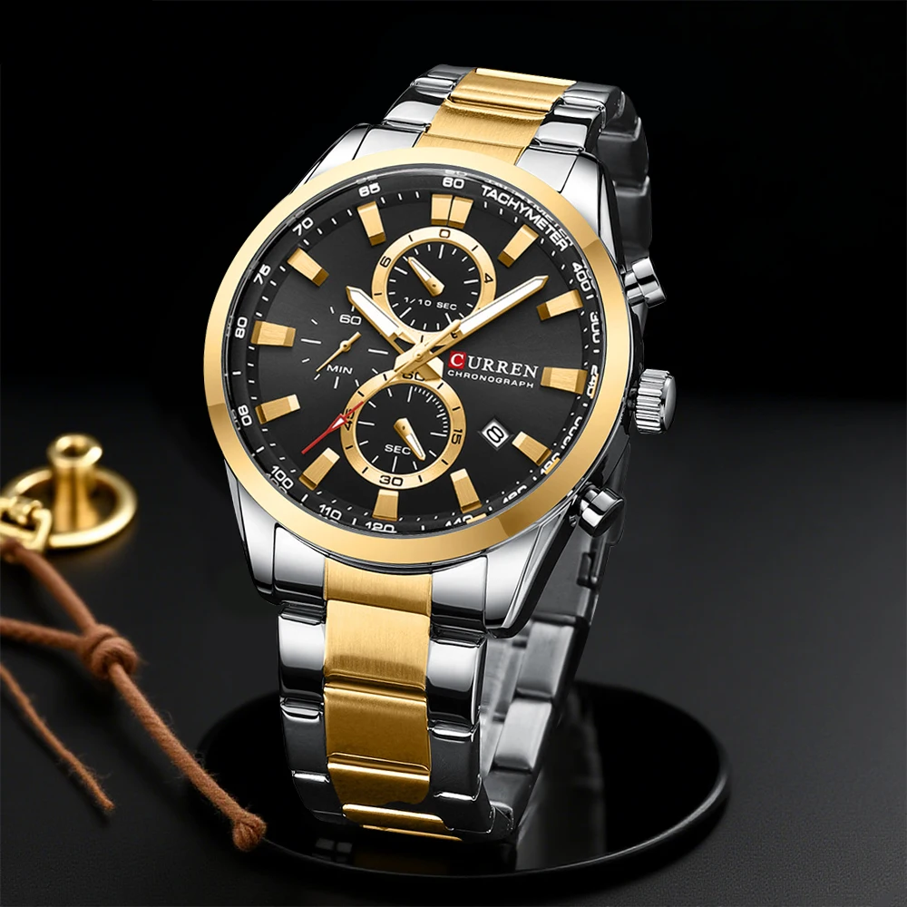 Men Accessories Jewelry - CURREN Casual cuarzo cronógrafo relojes deportivos