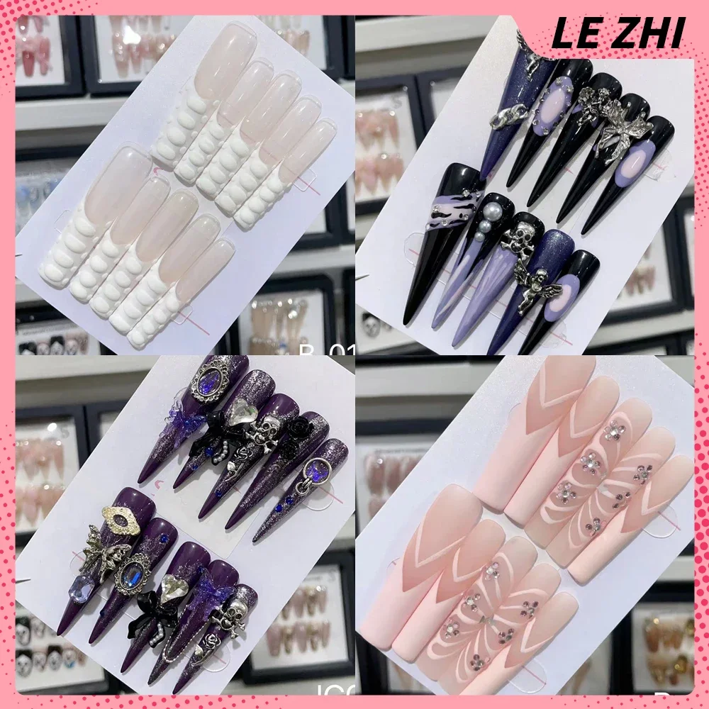 Men Accessories Tips - Uñas postizas de lujo estilo bailarina
