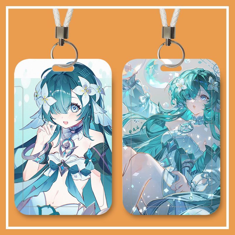 Men Accessories Pendant - Porta credenciales con diseño de anime