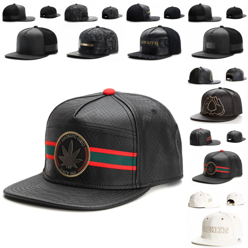 Men Accessories Brand - Gorra de Béisbol de Cuero de