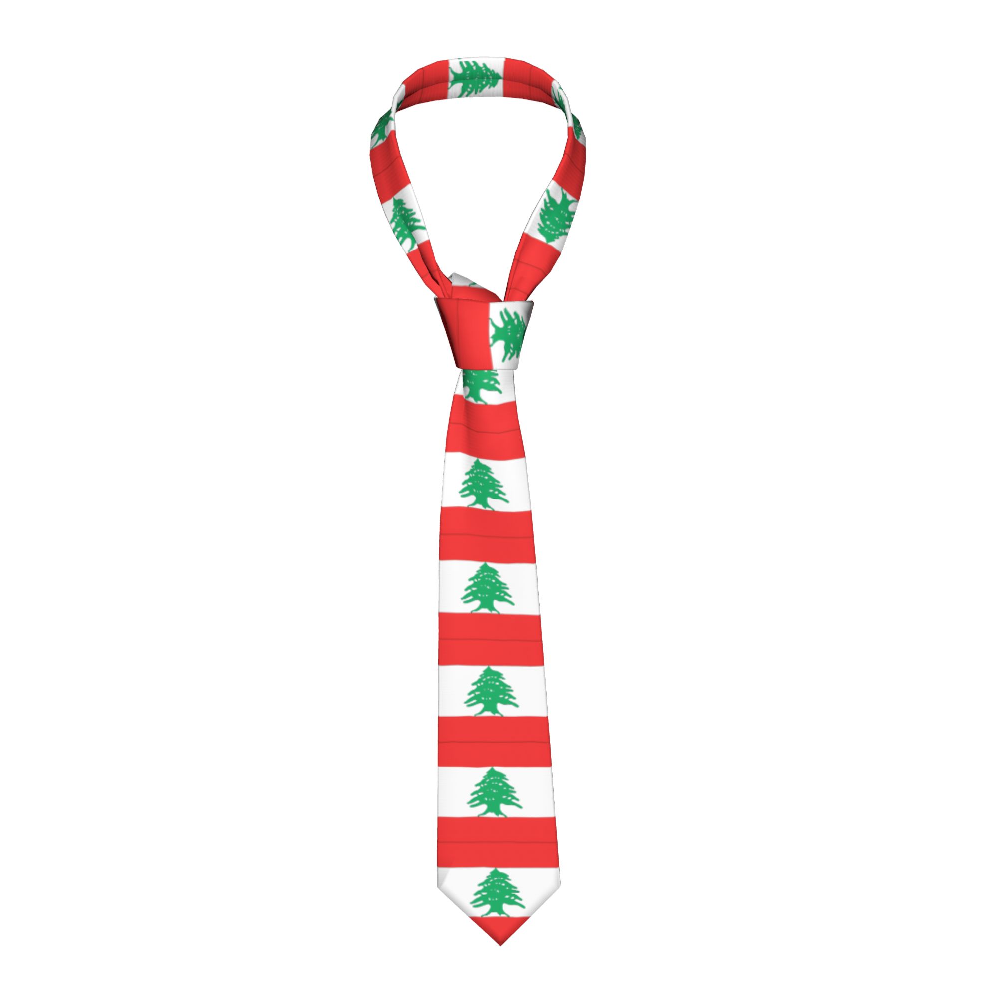 Corbata con la Bandera del Líb - Men Accessories Lebanon reseña y precio