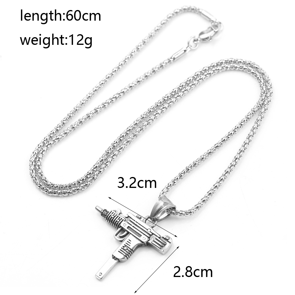 Collar con Colgante de Pistola - Men Accessories Pendant reseña y precio