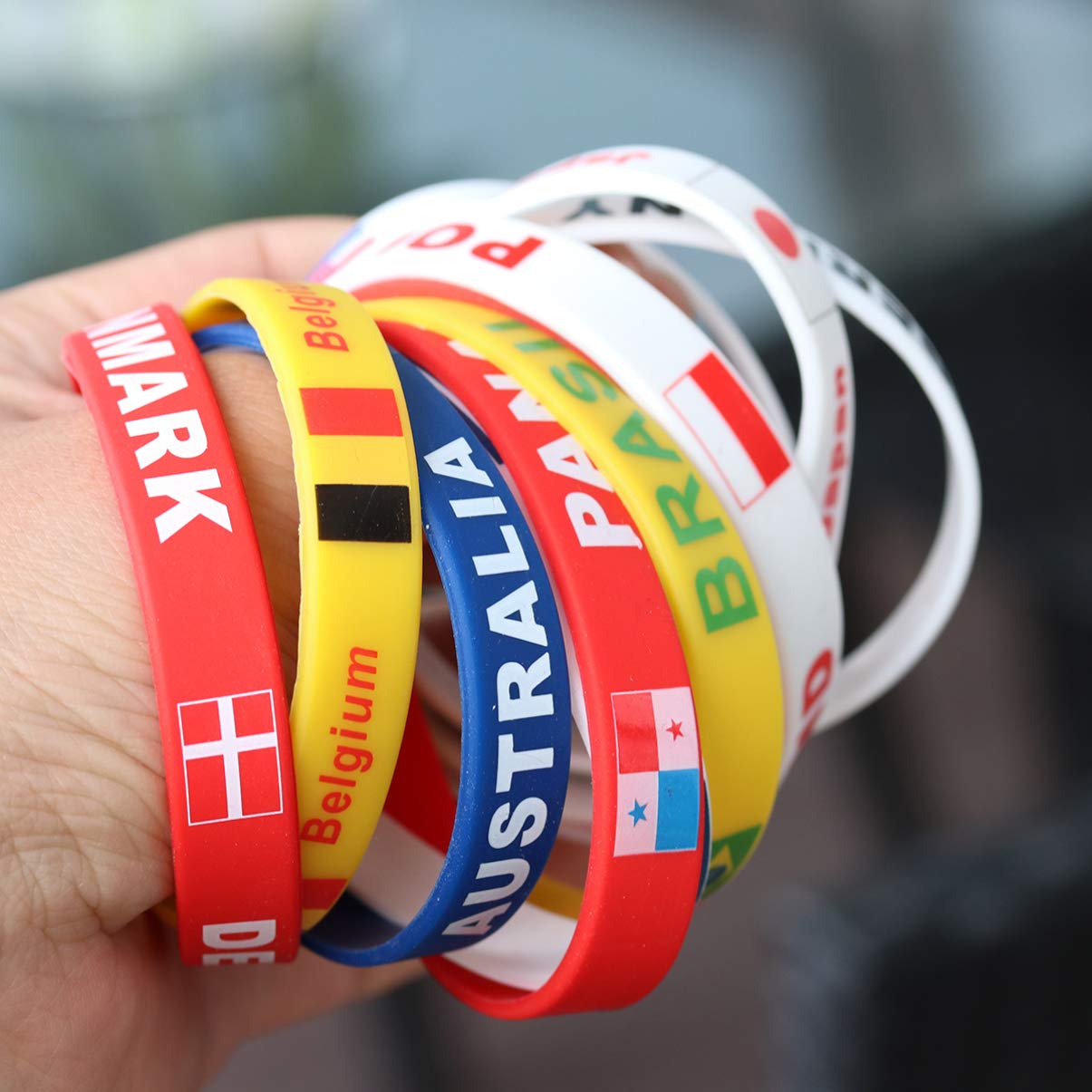 Pulseras de silicona con bande - Men Accessories Qatar reseña y precio