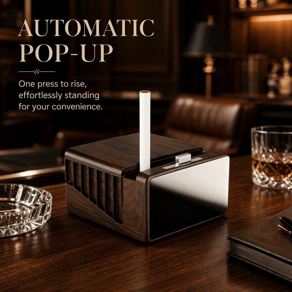 Estuche para cigarrillos de gr - Men Accessories For Gift reseña y precio