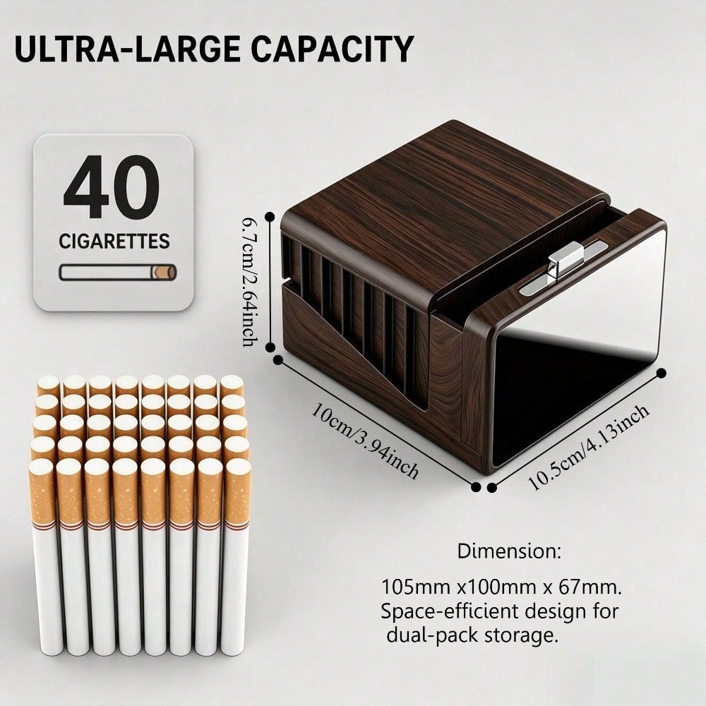 Estuche para cigarrillos de gr - Men Accessories For Gift reseña y precio
