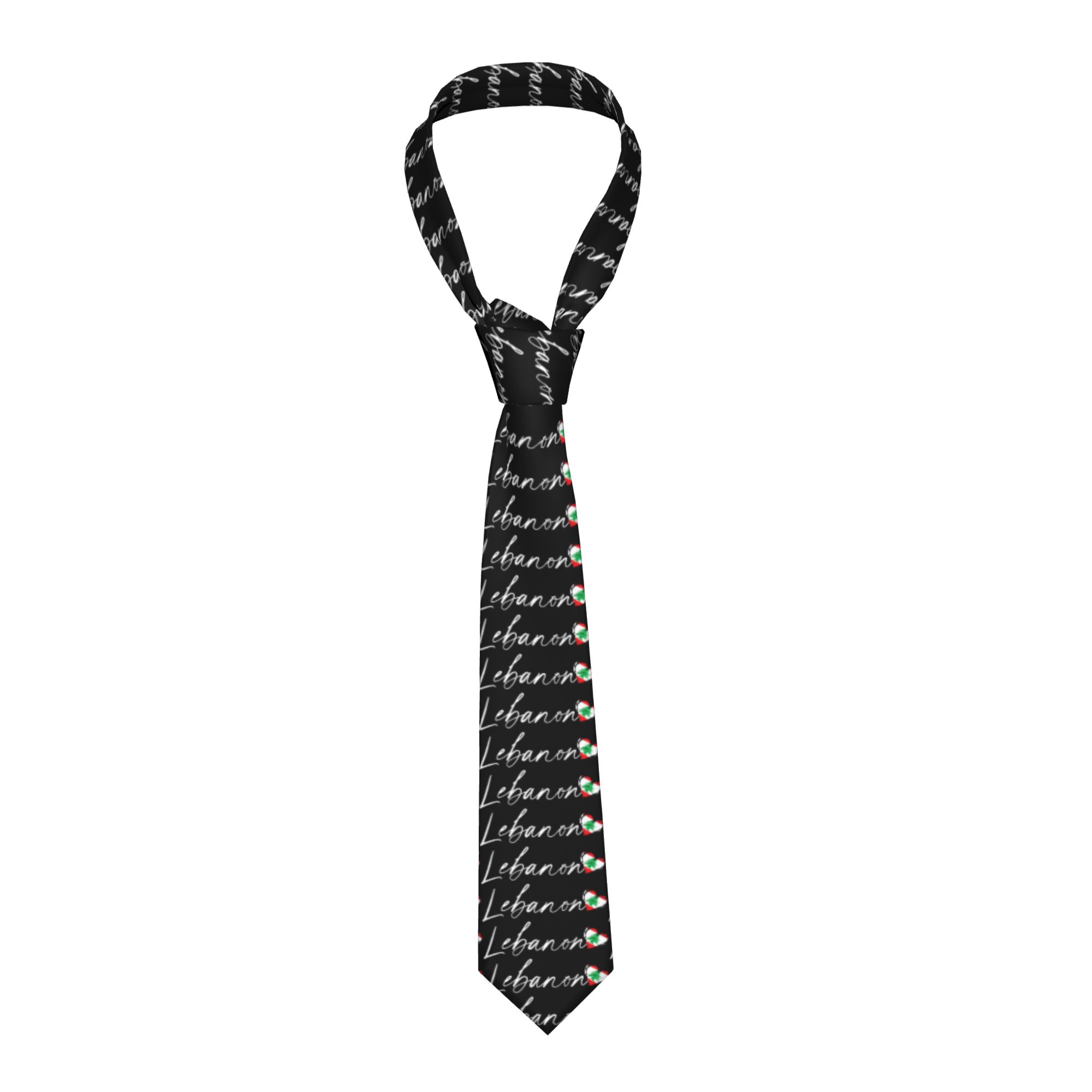 Corbata para hombre con bander - Men Accessories Lebanon reseña y precio