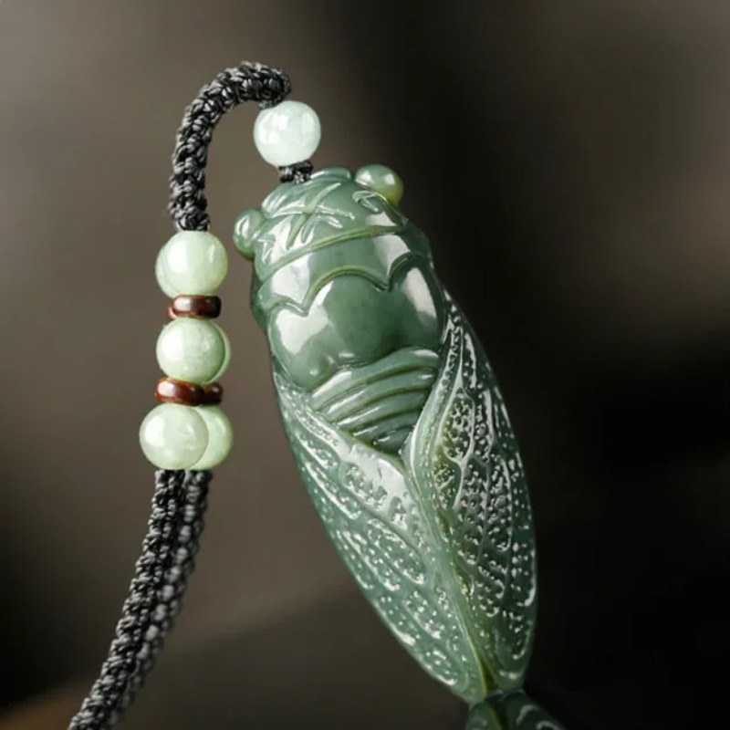 Colgante de Jade Natural de He - Men Accessories Pendant reseña y precio