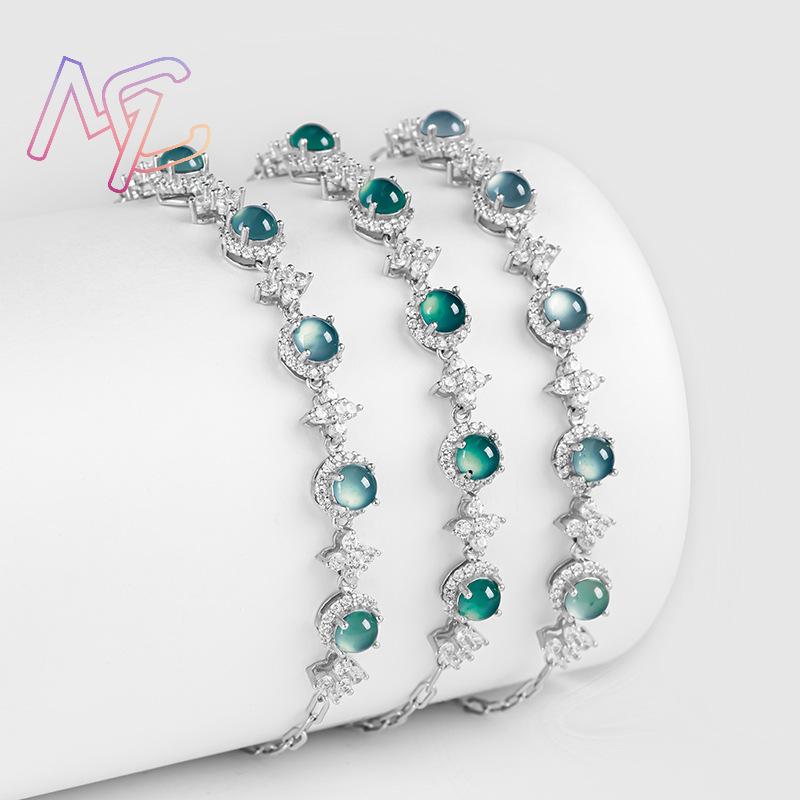 Pulsera de jadeíta azul de Mya - Men Accessories For Gift reseña y precio