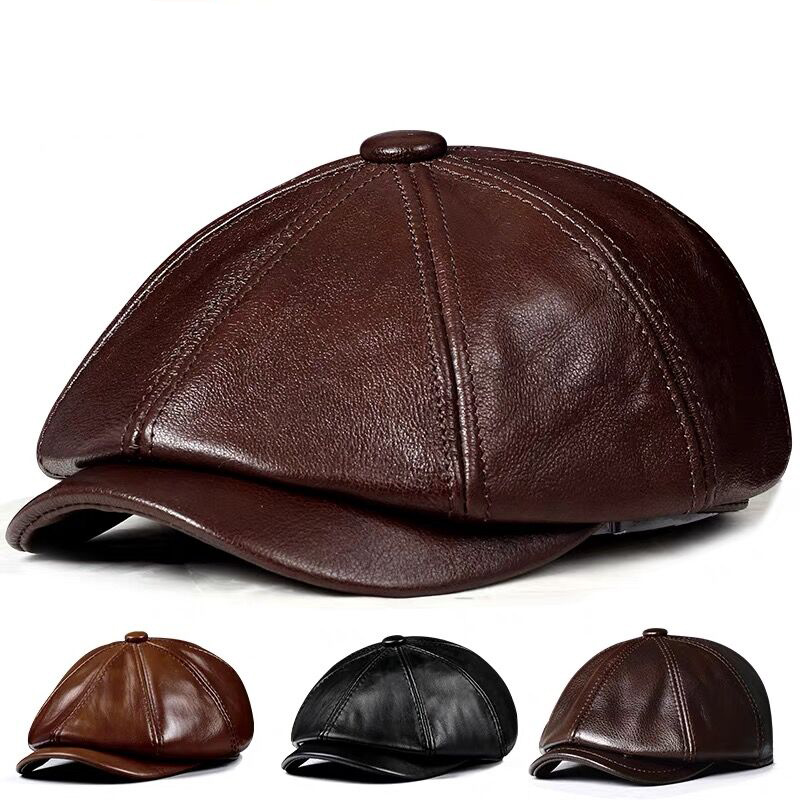 Primavera nuevo sombrero de cu - Men Accessories Brand reseña y precio