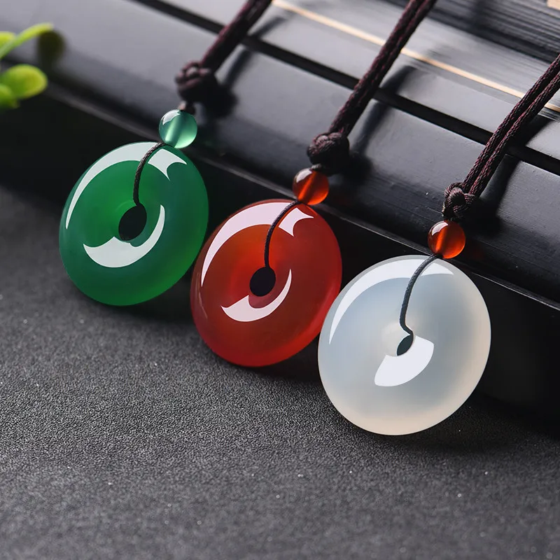 Colgante de donut de Jade Mult - Men Accessories Pendant reseña y precio