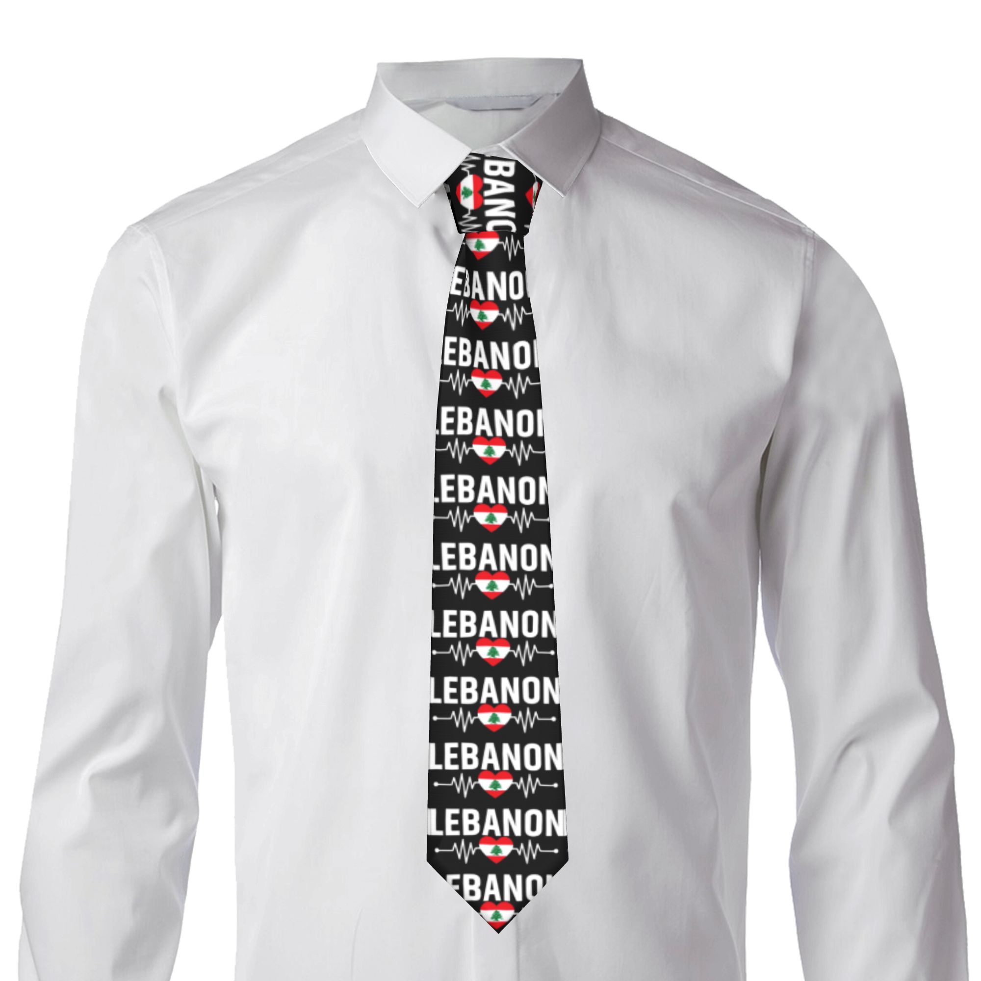 Corbata con diseño de la bande - Men Accessories Lebanon reseña y precio