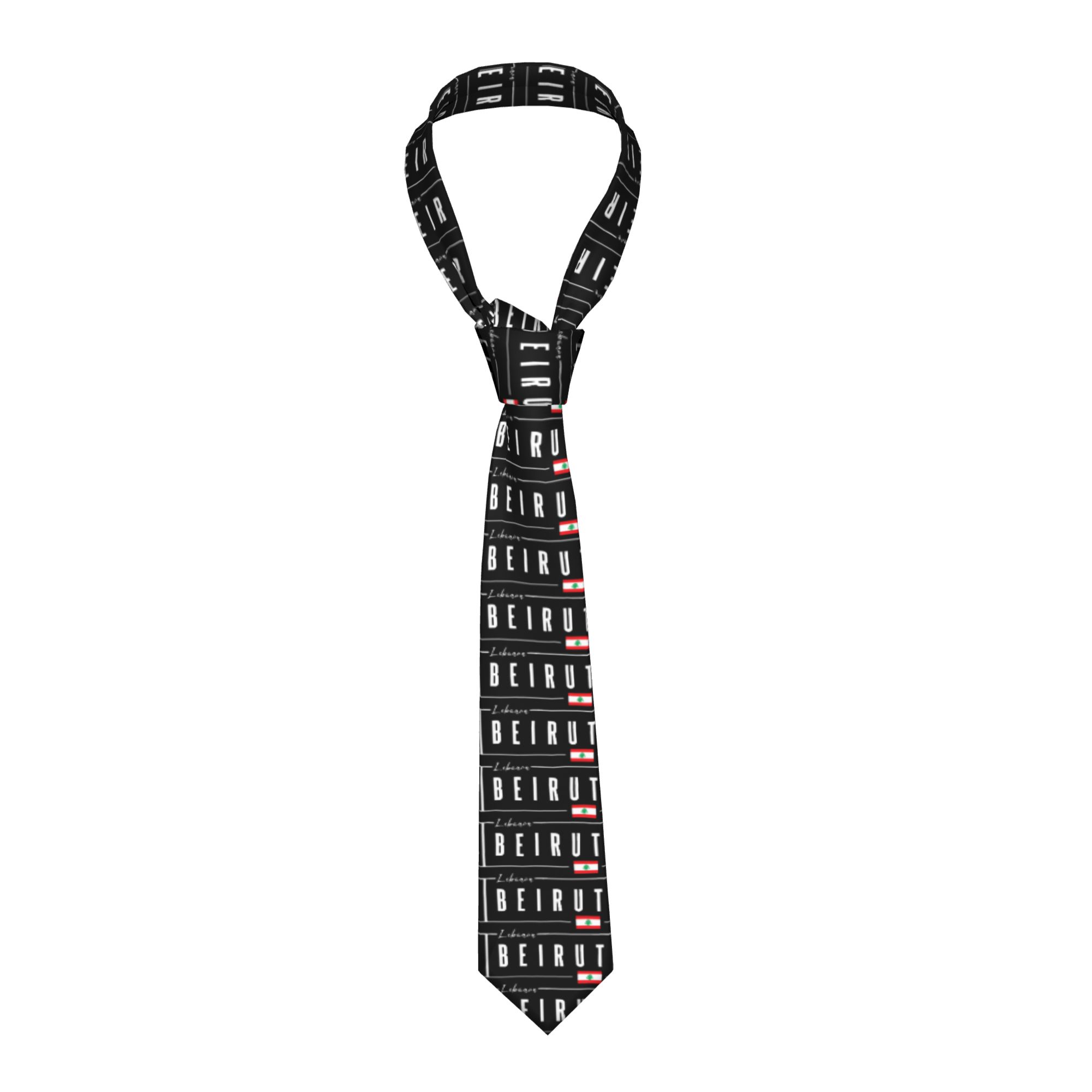Corbata con la bandera de Beir - Men Accessories Lebanon reseña y precio