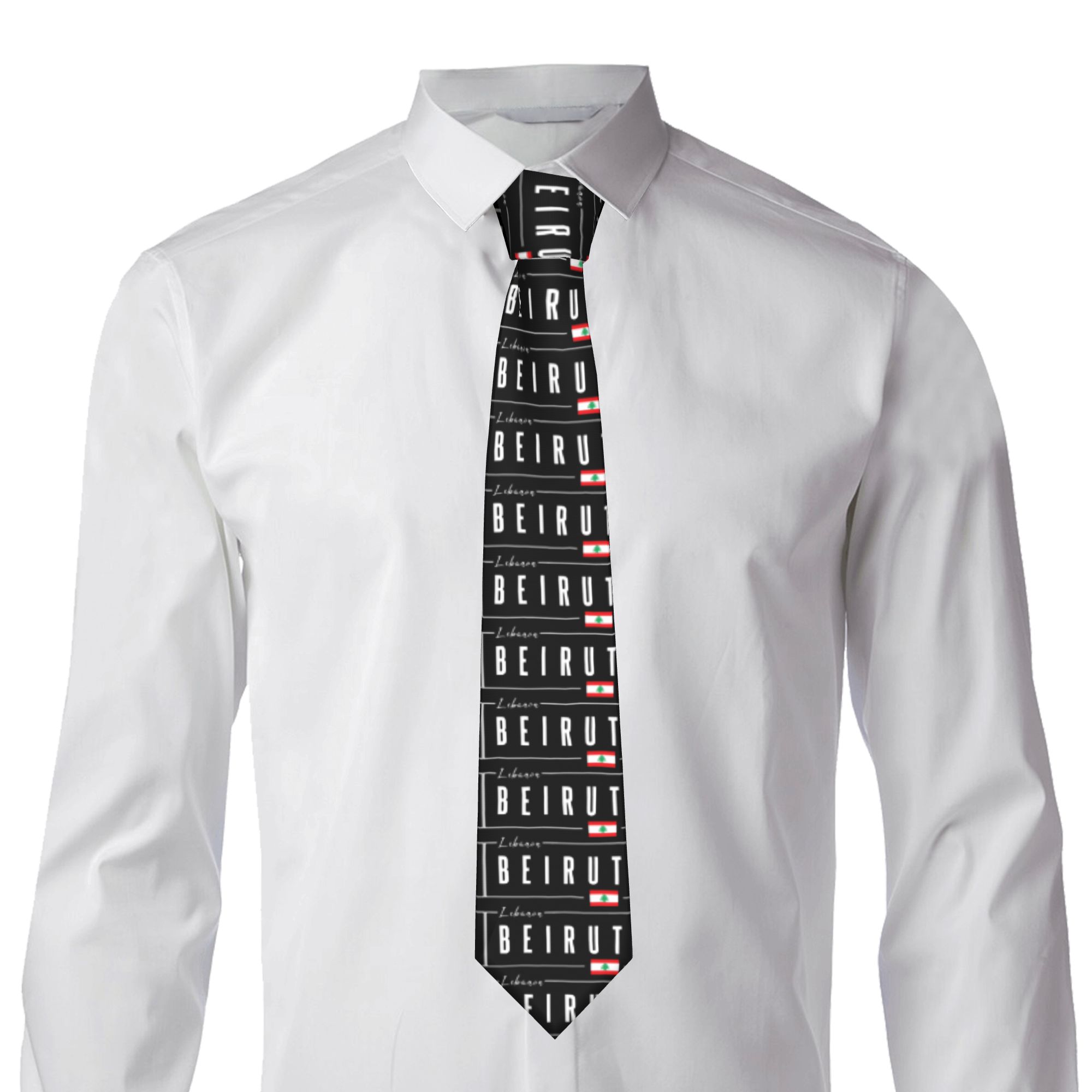 Corbata con la bandera de Beir - Men Accessories Lebanon reseña y precio