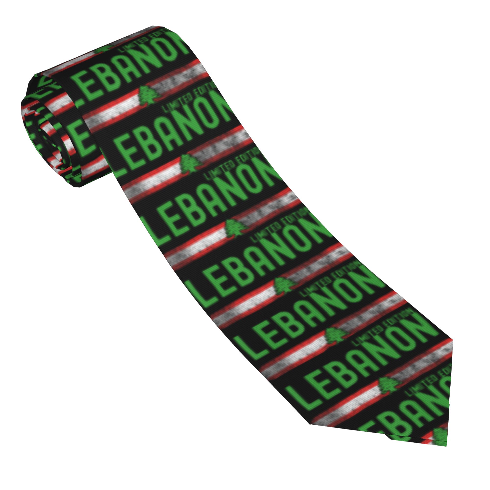 Corbata Patriótica con Diseño  - Men Accessories Lebanon reseña y precio