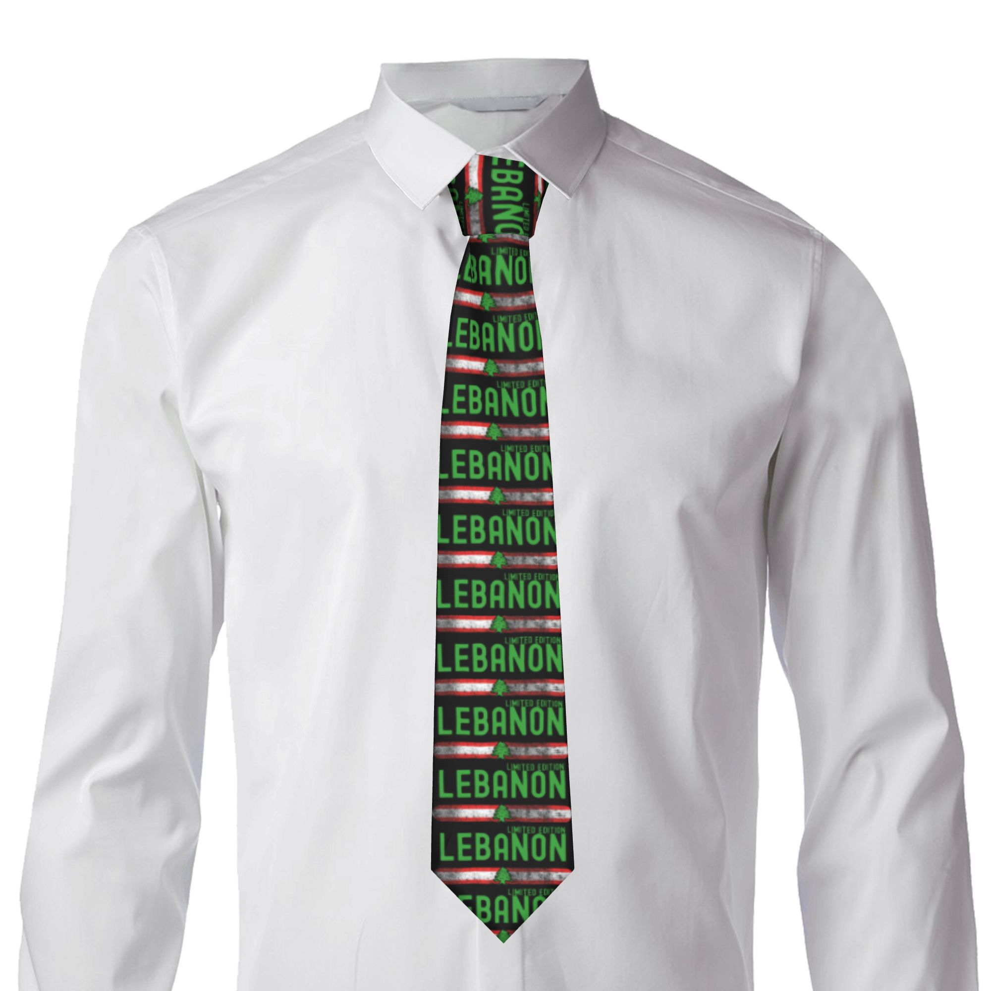 Corbata Patriótica con Diseño  - Men Accessories Lebanon reseña y precio