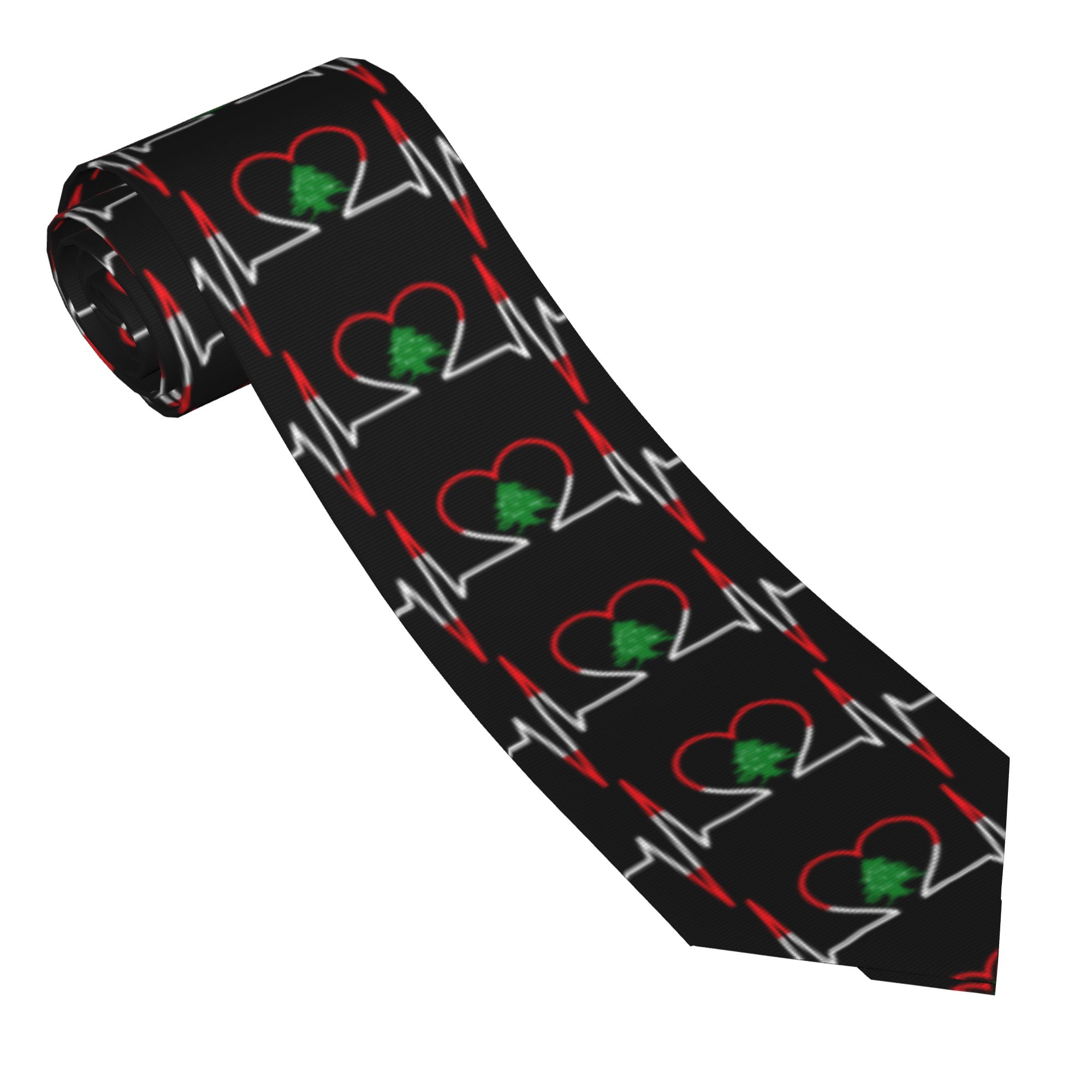 Corbata con diseño de latido c - Men Accessories Lebanon reseña y precio