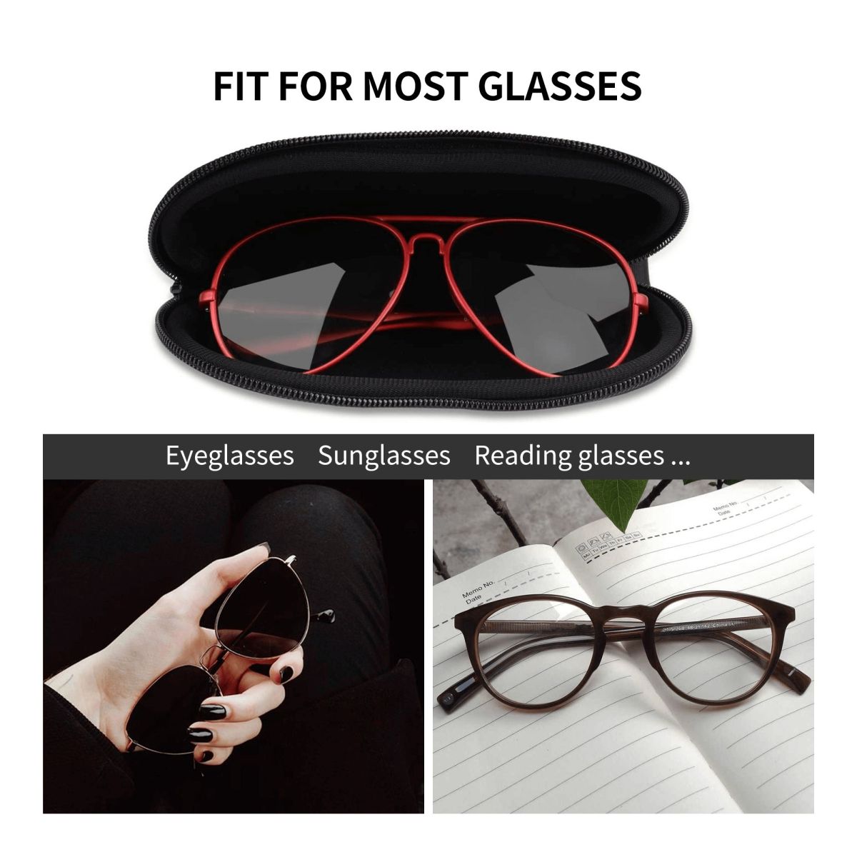Estuche de gafas de sol con ba - Men Accessories Qatar reseña y precio