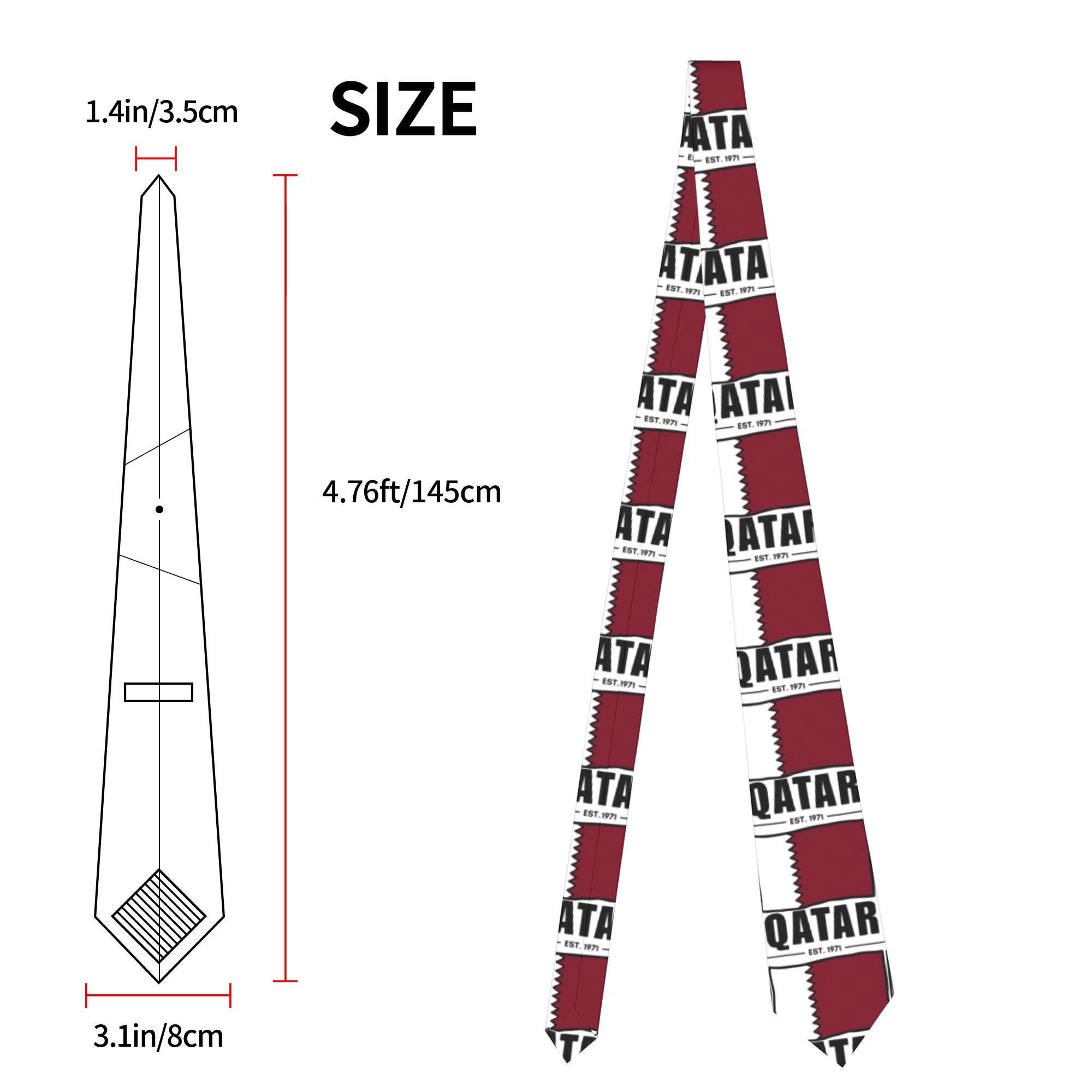 Corbata con diseño de la bande - Men Accessories Qatar reseña y precio