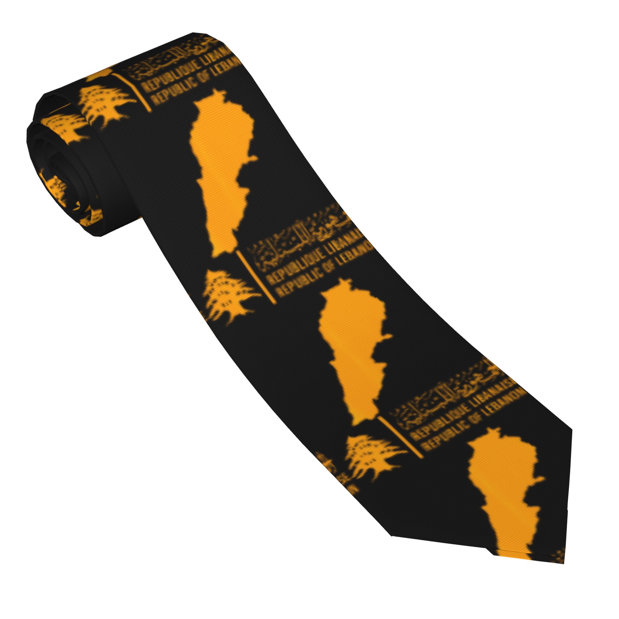 Corbata informal con mapa de l - Men Accessories Lebanon reseña y precio