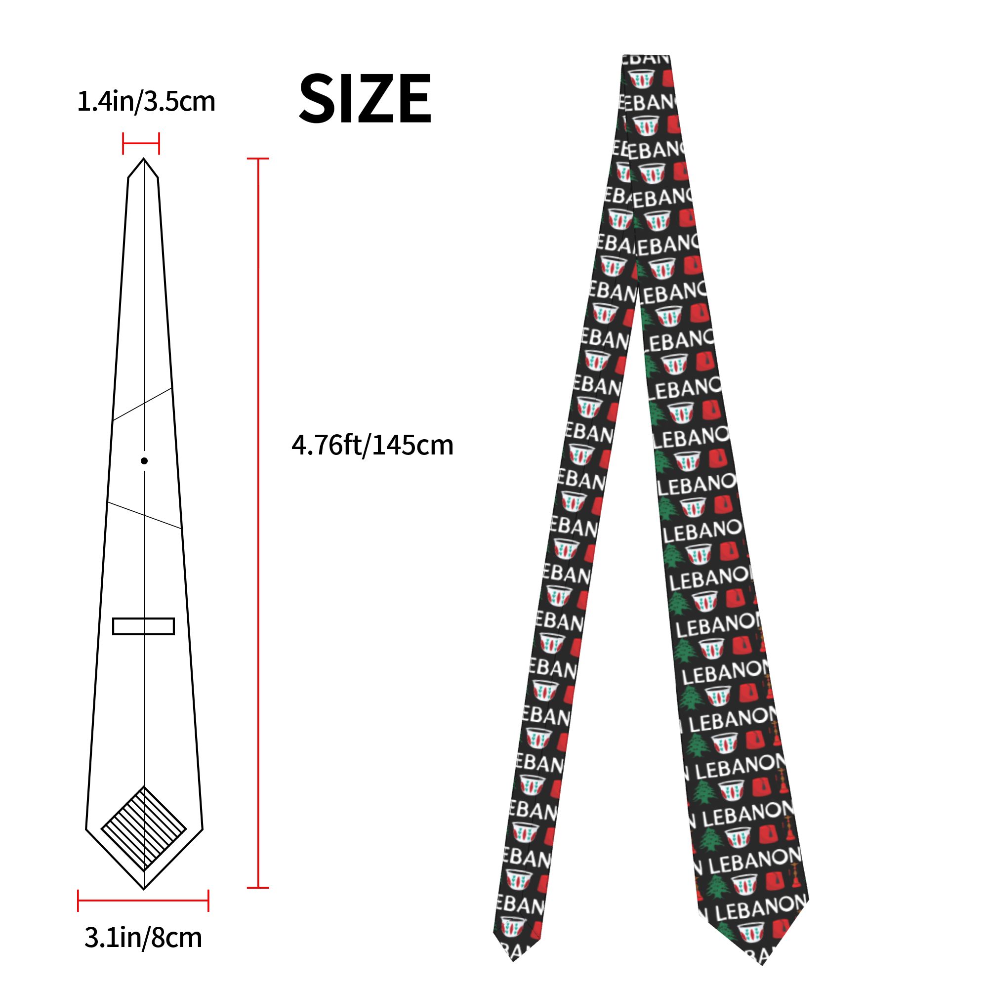 Corbata para Hombre con la Ban - Men Accessories Lebanon reseña y precio