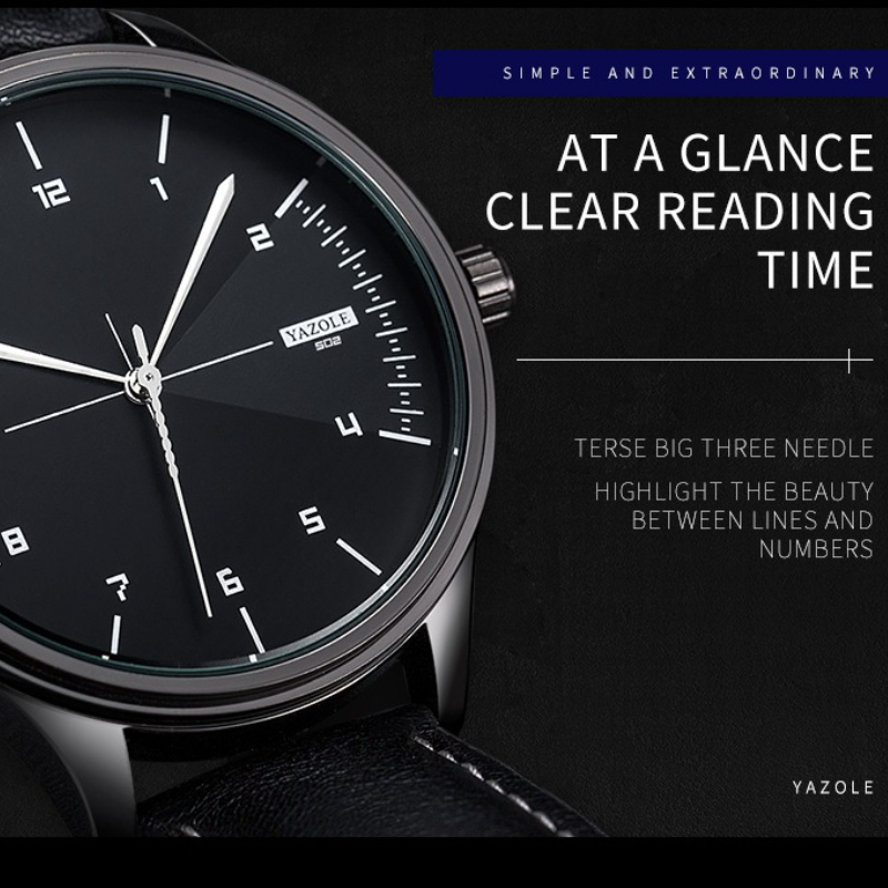 Relojes de cuarzo YAZOLE de pr - Men Accessories For Wrist reseña y precio
