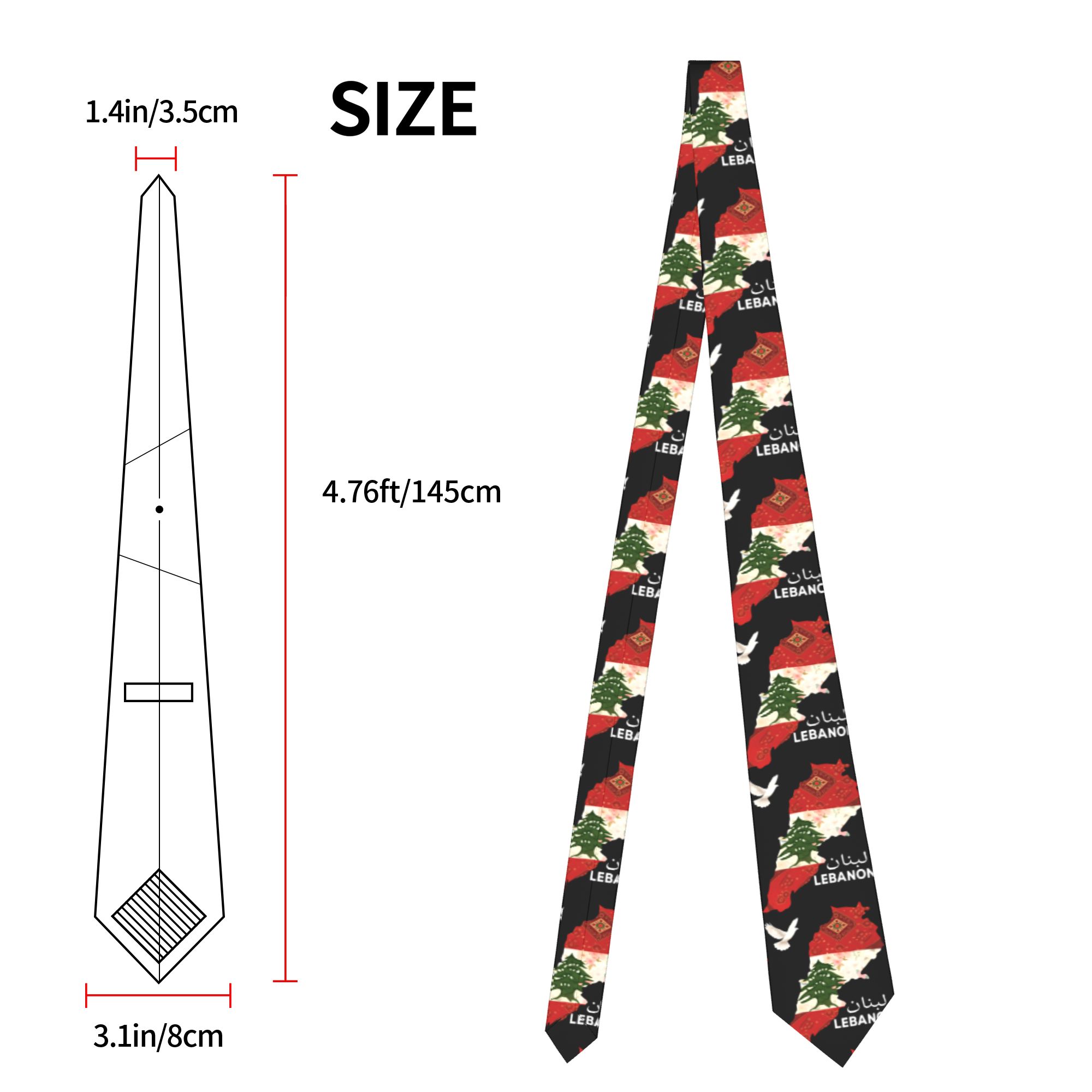 Corbata para hombre con diseño - Men Accessories Lebanon reseña y precio