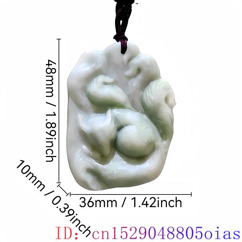 Collar con colgante de zorro d - Men Accessories Pendant reseña y precio